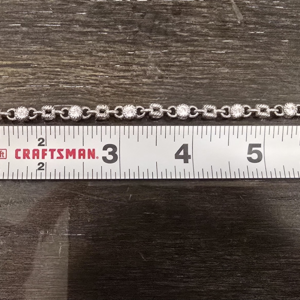 Judith Ripka Silver Bracelet - Picture 8 of 8
